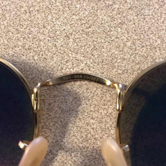 Ray-Ban round metal sunglasses - Picture 5 of 5